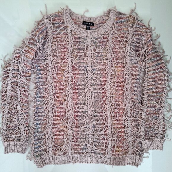 Tribal Multicolour Tassles Sweater - Picture 7 of 10